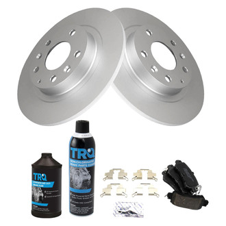 TRQ® - Rear Disc Brake Kit with Ceramic Pads