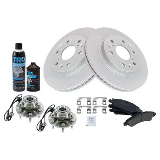 TRQ® - Performance Ceramic Front Brake Kit