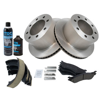 TRQ® - Performance Ceramic Rear Brake Kit
