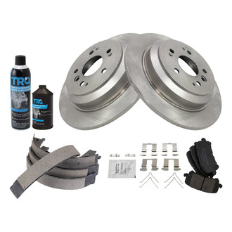 TRQ® - Performance Ceramic Rear Brake Kit