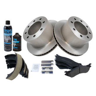 TRQ® - Performance Semi-Metallic Rear Brake Kit