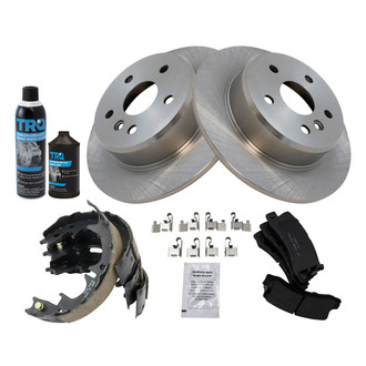 TRQ® - Performance Ceramic Rear Brake Kit