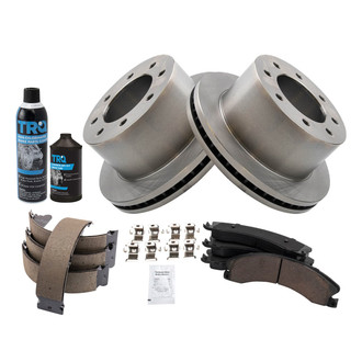 TRQ® - Performance Ceramic Rear Brake Kit