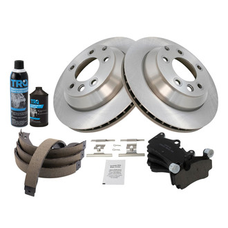 TRQ® - Performance Ceramic Rear Brake Kit