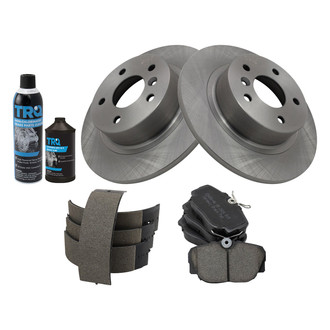 TRQ® - Performance Ceramic Rear Brake Kit