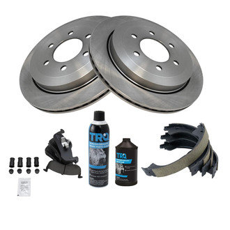TRQ® - Performance Ceramic Rear Brake Kit