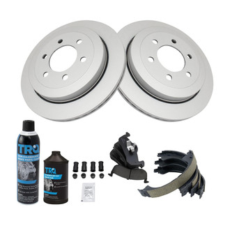 TRQ® - Performance Ceramic Rear Brake Kit