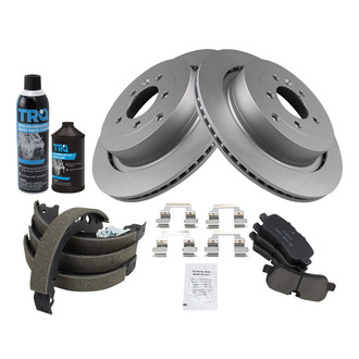TRQ® - Performance Ceramic Rear Brake Kit