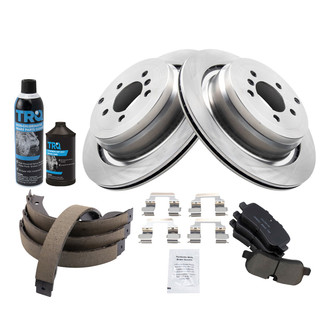 TRQ® - Performance Ceramic Rear Brake Kit