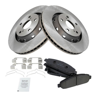 TRQ® - Performance Ceramic Front Brake Kit with Calipers