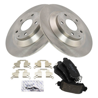 TRQ® - Performance Ceramic Rear Brake Kit