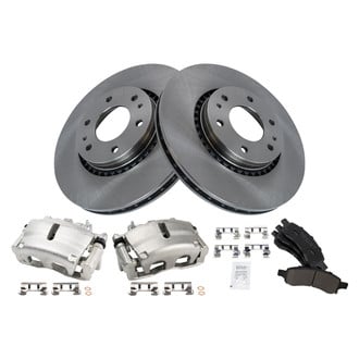 TRQ® - Performance Ceramic Front Brake Kit with Calipers