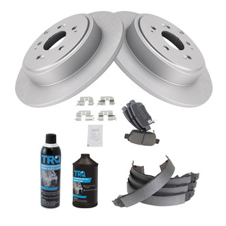TRQ® - Performance Ceramic Rear Brake Kit