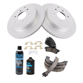 TRQ® - Performance Ceramic Rear Brake Kit