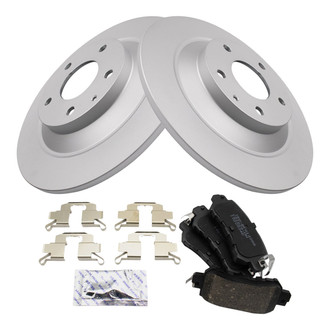TRQ® - Performance Ceramic Rear Brake Kit