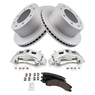 TRQ® - Performance Ceramic Rear Brake Kit with Calipers