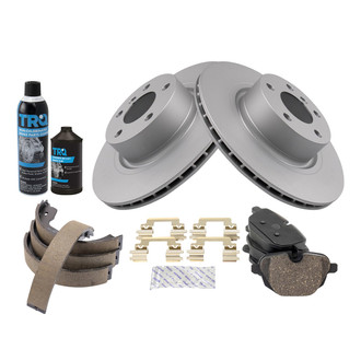 TRQ® - Performance Ceramic Rear Brake Kit