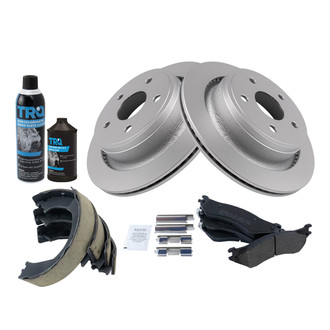 TRQ® - Performance Semi-Metallic Rear Brake Kit
