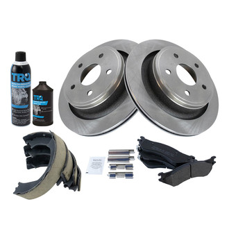 TRQ® - Performance Semi-Metallic Rear Brake Kit