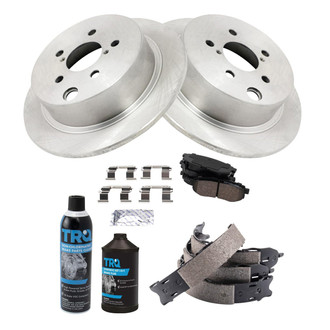 TRQ® - Performance Ceramic Rear Brake Kit