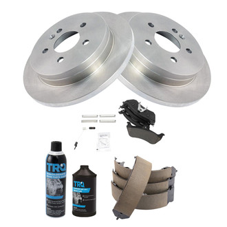 TRQ® - Performance Ceramic Rear Brake Kit