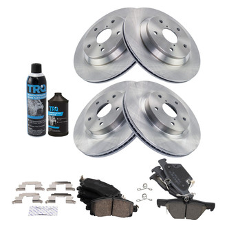 TRQ® - Disc Brake Kit with Ceramic Pads