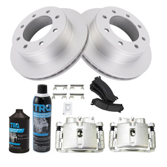TRQ® - Rear Disc Brake Kit with Ceramic Pads and Calipers