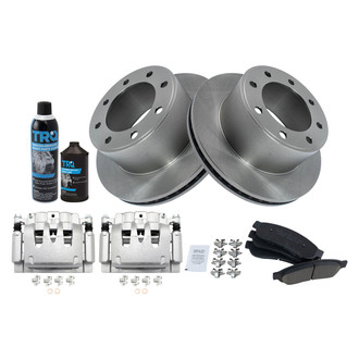 TRQ® - Rear Disc Brake Kit with Ceramic Pads and Calipers