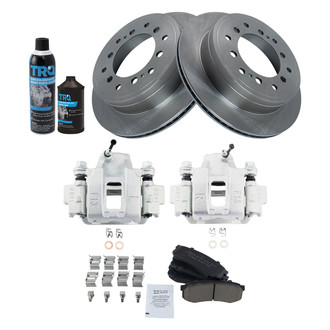 TRQ® - Rear Disc Brake Kit with Ceramic Pads and Calipers