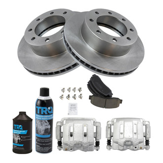 TRQ® - Front Disc Brake Kit with Ceramic Pads and Calipers