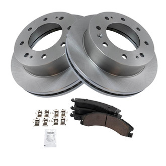 TRQ® - Front Disc Brake Kit with Ceramic Pads
