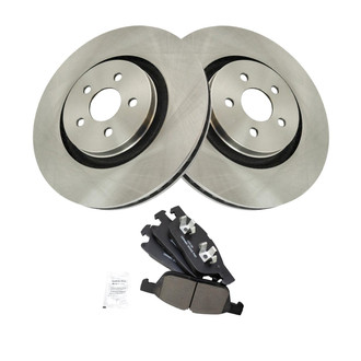 TRQ® - Front Disc Brake Kit with Ceramic Pads