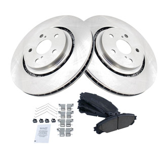 TRQ® - Front Disc Brake Kit with Ceramic Pads