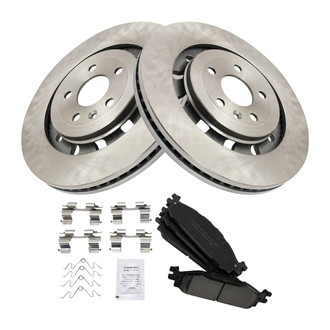 TRQ® - Front Disc Brake Kit with Ceramic Pads