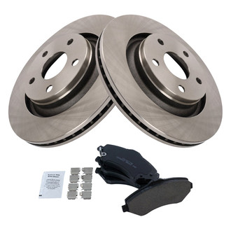 TRQ® - Front Disc Brake Kit with Ceramic Pads