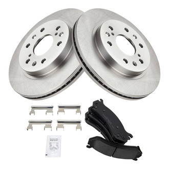 TRQ® - Front Disc Brake Kit with Ceramic Pads