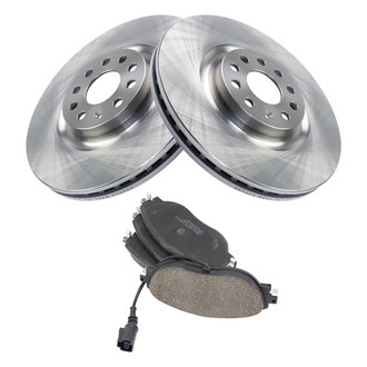 TRQ® - Front Disc Brake Kit with Ceramic Pads
