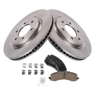TRQ® - Front Disc Brake Kit with Ceramic Pads