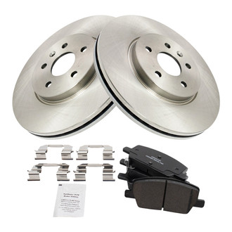 TRQ® - Front Disc Brake Kit with Ceramic Pads