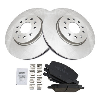 TRQ® - Front Disc Brake Kit with Ceramic Pads