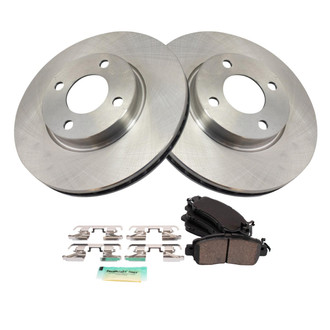 TRQ® - Front Disc Brake Kit with Ceramic Pads