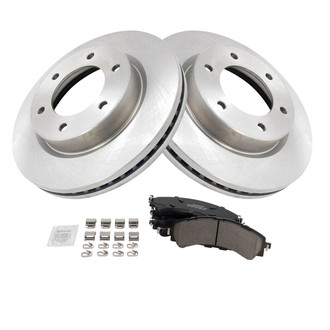TRQ® - Front Disc Brake Kit with Ceramic Pads