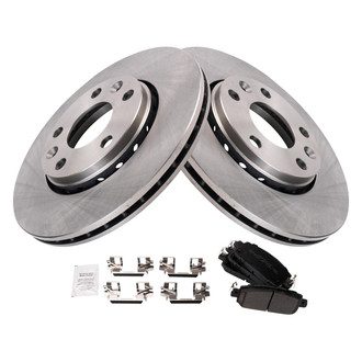 TRQ® - Front Disc Brake Kit with Ceramic Pads