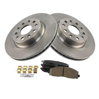 TRQ® - Front Disc Brake Kit with Ceramic Pads