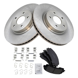 TRQ® - Front Disc Brake Kit with Ceramic Pads