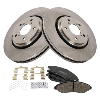 TRQ® - Front Disc Brake Kit with Ceramic Pads