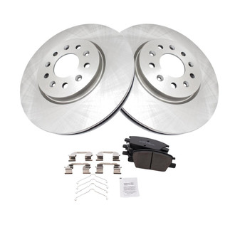 TRQ® - Front Disc Brake Kit with Ceramic Pads