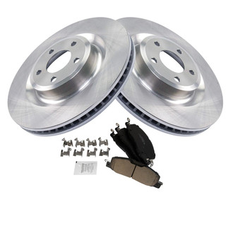 TRQ® - Front Disc Brake Kit with Ceramic Pads