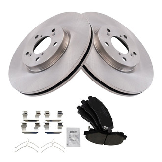 TRQ® - Front Disc Brake Kit with Ceramic Pads