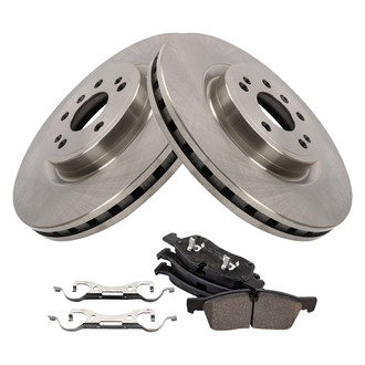 TRQ® - Front Disc Brake Kit with Ceramic Pads